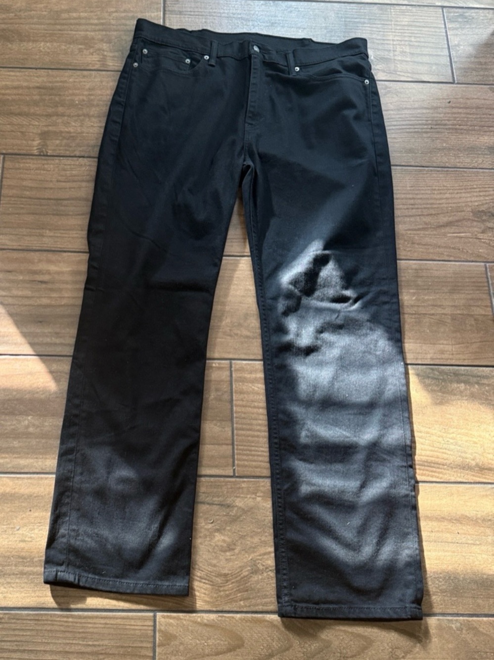 Levi's Black Straight Jeans w38- L 32